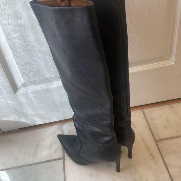 Zara Leather Boots - Picture 4 of 7
